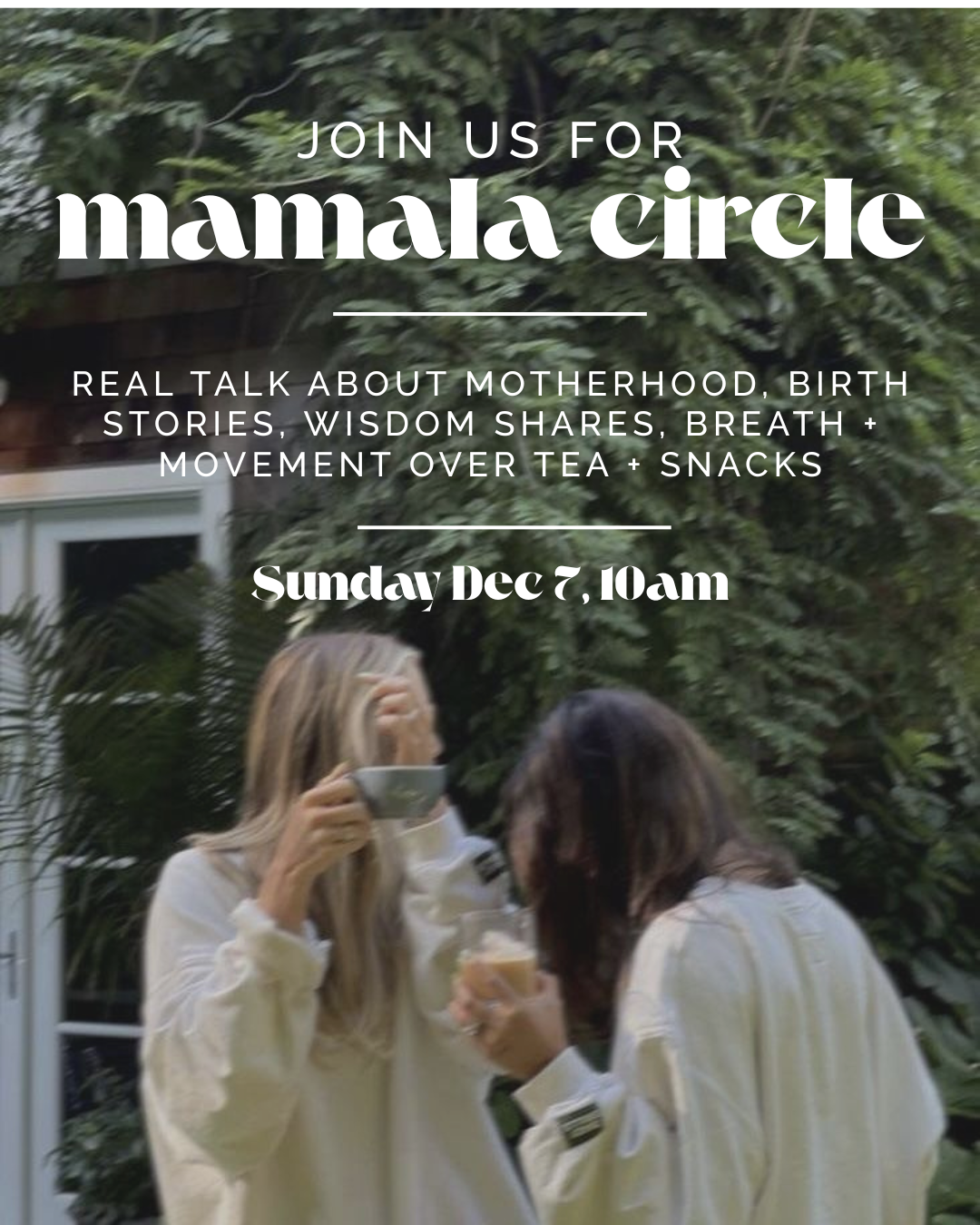 MAMALA CIRCLE 12/7