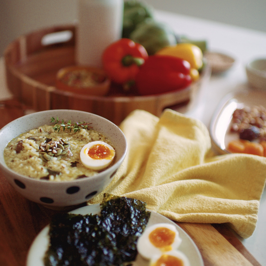 Nourishing Mushroom & Seaweed Congee Bowl